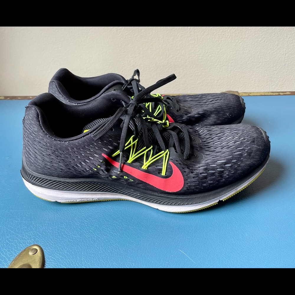 Nike Zoom Running Shoes Cushlon ST Men’s 11 Black